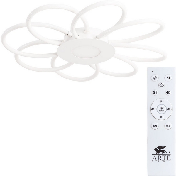 

Потолочная люстра Polli A2528PL-8WH (Artelamp), Белый, Polli A2528PL-8WH