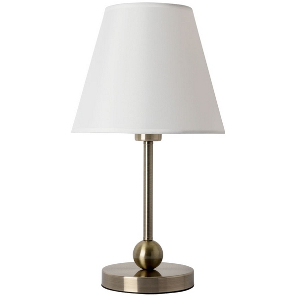 

Интерьерная настольная лампа Arte Lamp Elba A2581LT-1AB, Белый, Elba A2581LT-1AB