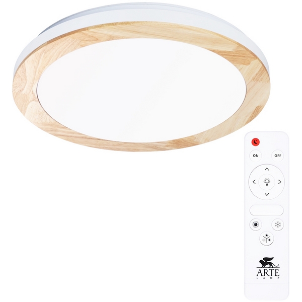 

Потолочный светильник светодиодный с пультом Arte Lamp LUCE A2685PL-72WH, Белый, LUCE A2685PL-72WH