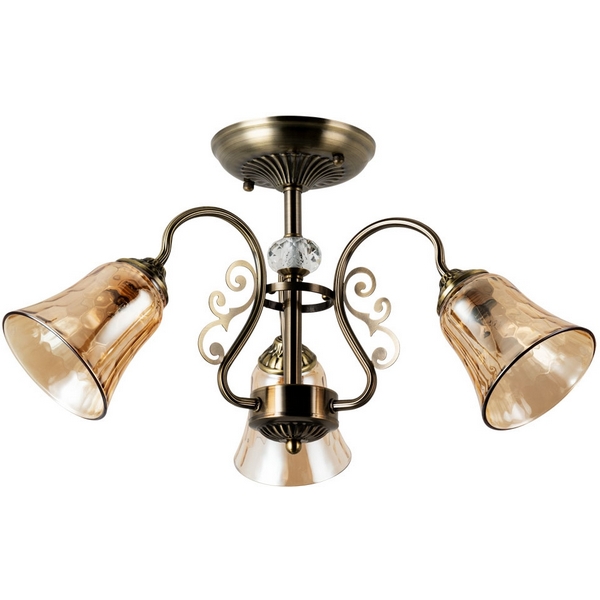 

Потолочная люстра Arte Lamp Nicole A2702PL-3AB, Бронза, Nicole A2702PL-3AB