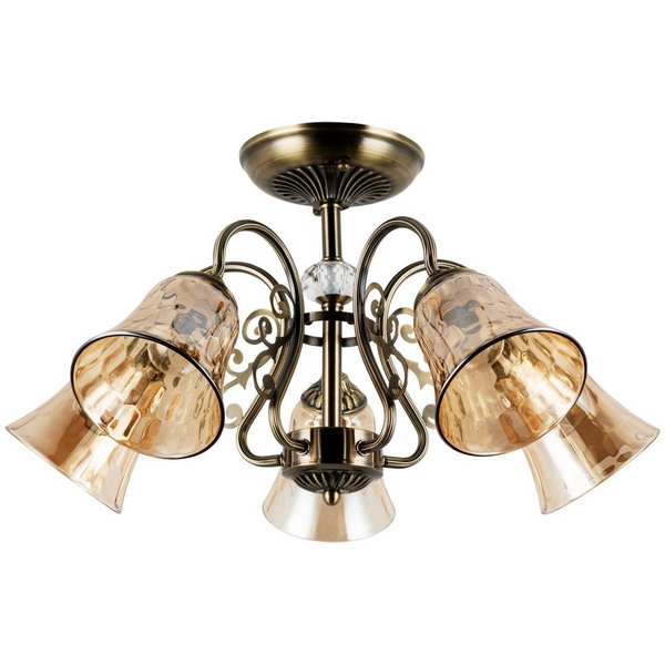 

Потолочная люстра Arte Lamp Nicole A2702PL-5AB, Бронза, Nicole A2702PL-5AB