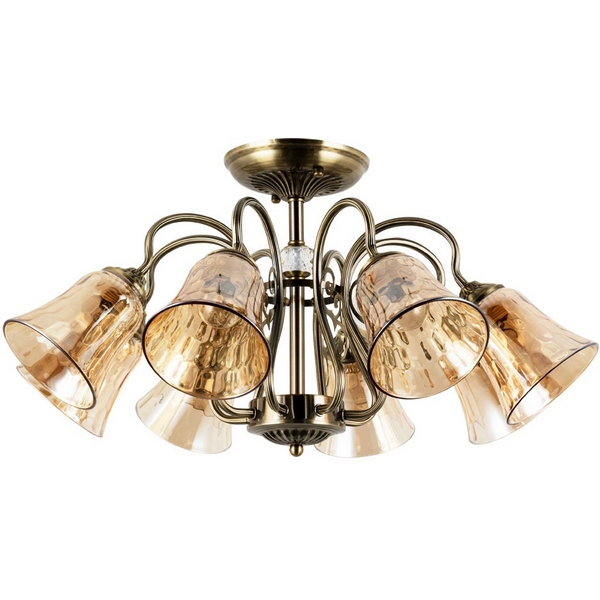 

Потолочная люстра Arte Lamp Nicole A2702PL-8AB, Бронза, Nicole A2702PL-8AB
