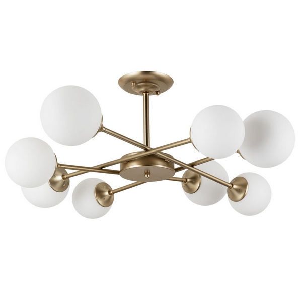 

Потолочная люстра Arte Lamp Marco A2703PL-8SG, Золото, Marco A2703PL-8SG
