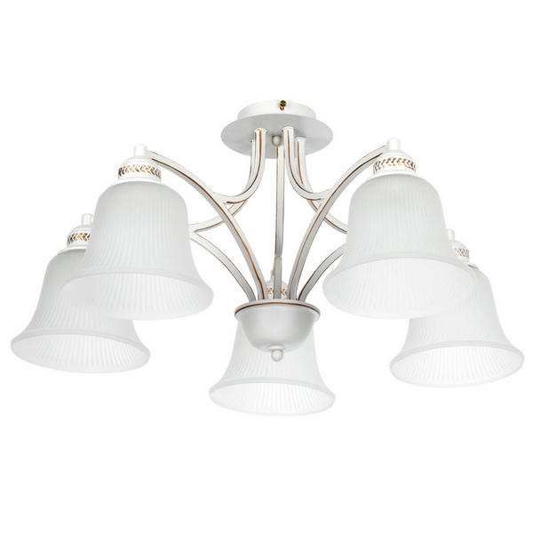 

Потолочная люстра Arte Lamp Emma A2713PL-5WG, Белый, Emma A2713PL-5WG