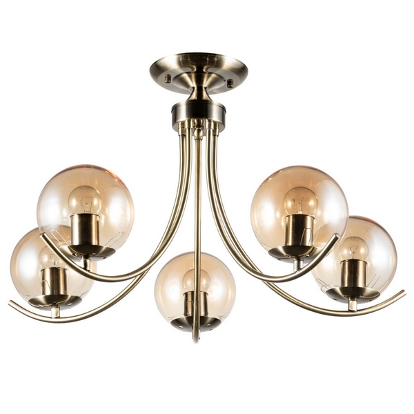 

Потолочная люстра Arte Lamp Scarlett A2715PL-5AB, Золото, Scarlett A2715PL-5AB