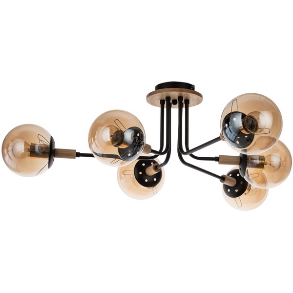 

Потолочная люстра Arte Lamp Oxford A2716PL-6BK, Черный, Oxford A2716PL-6BK