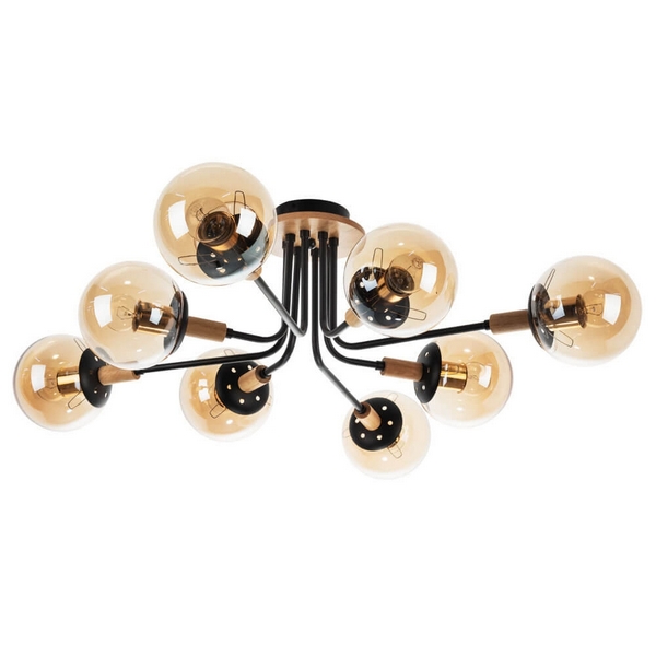 

Потолочная люстра Arte Lamp Oxford A2716PL-8BK, Черный, Oxford A2716PL-8BK