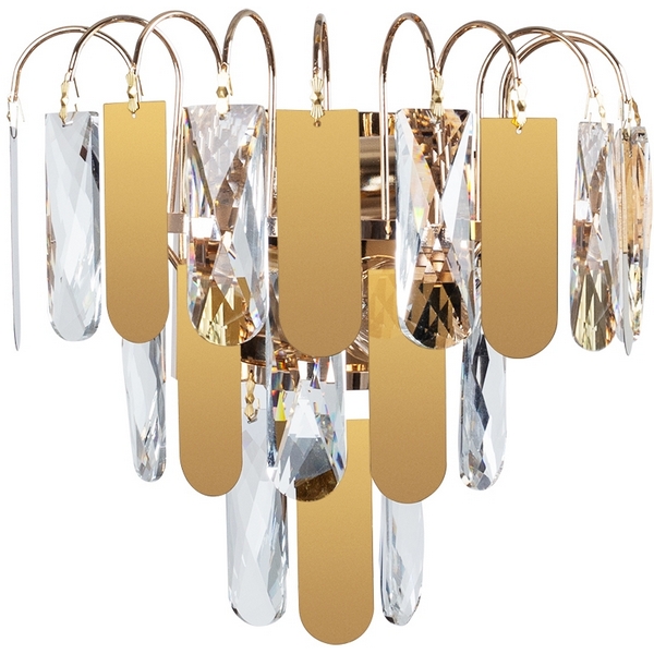 

Бра хрустальное Arte Lamp Vivien A2719AP-2GO, Золото, Vivien A2719AP-2GO