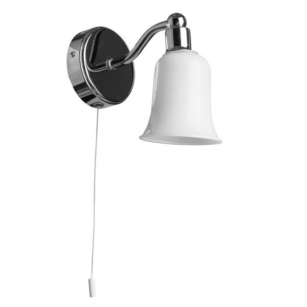 

Бра с выключателем влагозащищенное Arte Lamp Aqua-bell A2944AP-1CC, Белый, Aqua-bell A2944AP-1CC