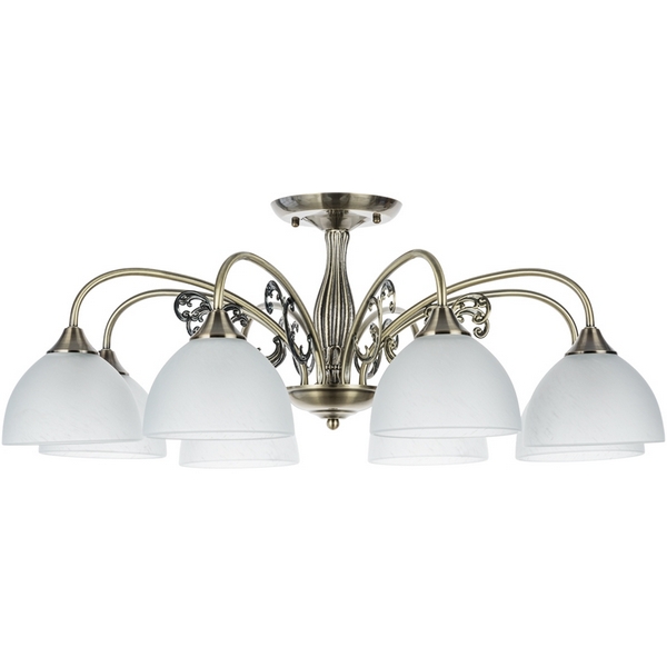 

Потолочная люстра Arte Lamp Spica A3037PL-8AB, Бронза, Spica A3037PL-8AB