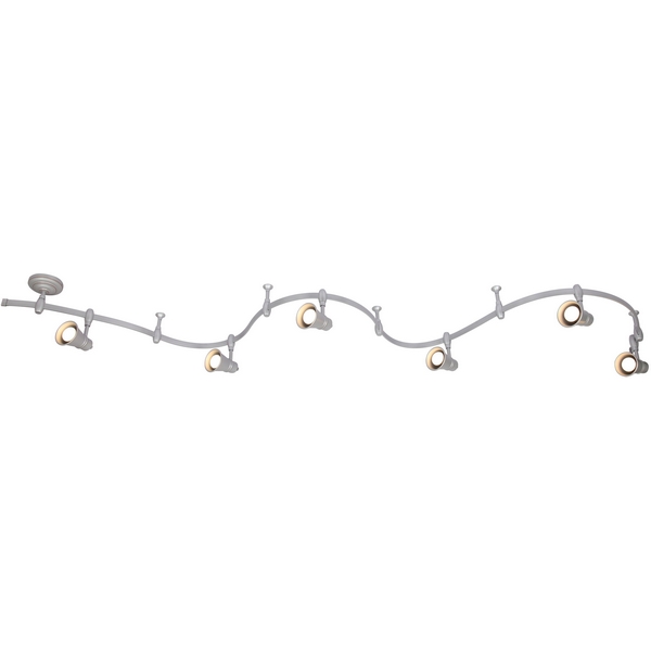

Рейлинговая трековая система на штанге в сборе Arte Lamp Rail Kits A3057PL-6SI, Серебро, Rail Kits A3057PL-6SI