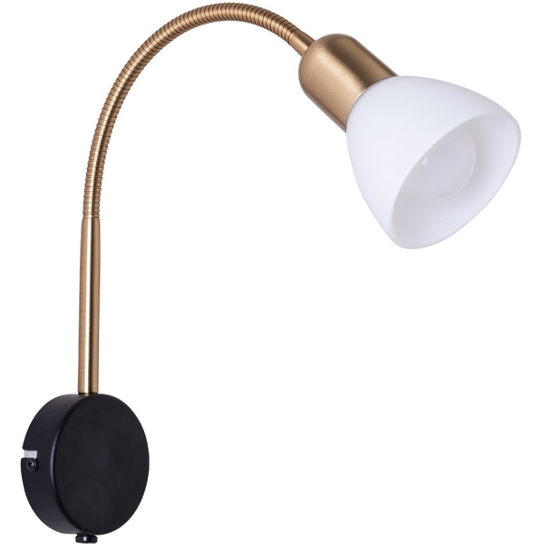 

Бра с выключателем Arte Lamp Falena A3116AP-1BK, Черный, Falena A3116AP-1BK