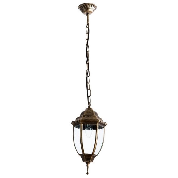 

Уличный светильник подвесной IP44 Arte Lamp Pegasus A3151SO-1BN, Коричневый, Pegasus A3151SO-1BN