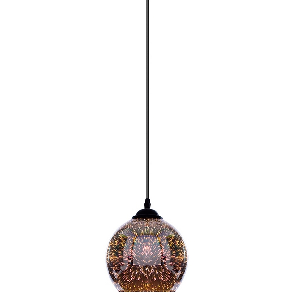 

Подвесной светильник Arte Lamp Miraggio A3218SP-1BK, Зеркальный, Miraggio A3218SP-1BK