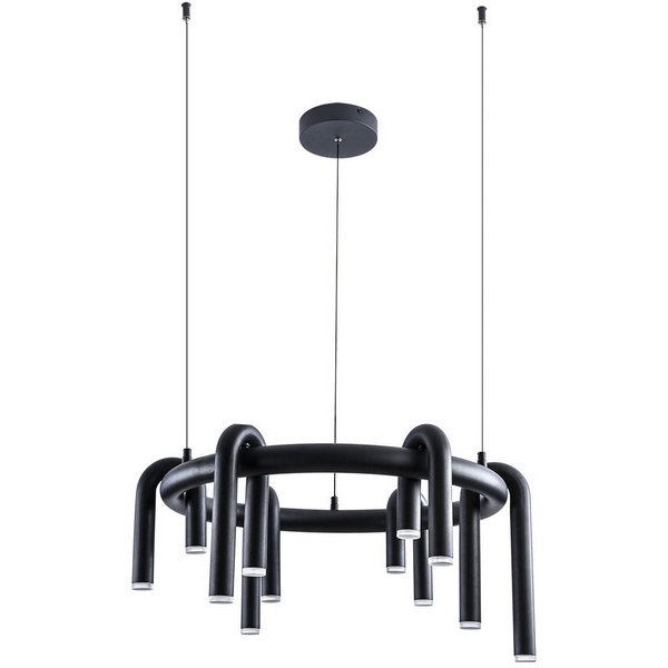 

Подвесной светильник LED Arte Lamp Warhol A3258LM-30BK, Черный, Warhol A3258LM-30BK