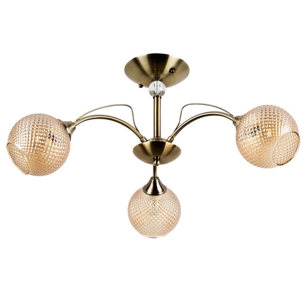 

Потолочная люстра Arte Lamp Willow A3461PL-3AB, Янтарный, Willow A3461PL-3AB