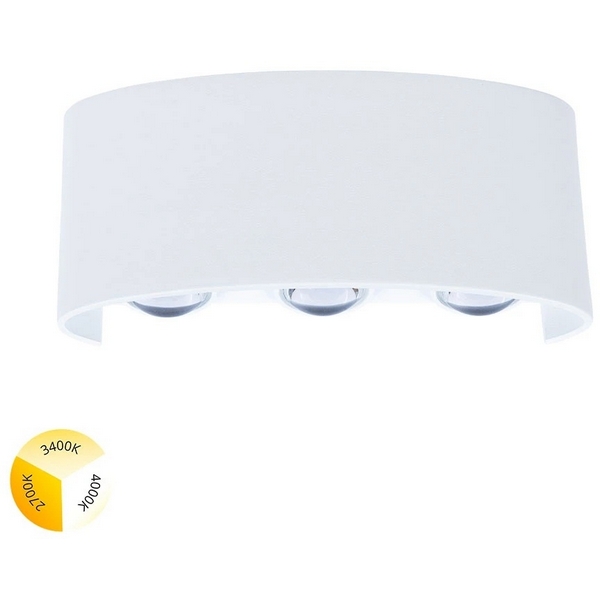 Изображение товара Архитектурная подсветка светодиодная Arte Lamp Bosto A3722AL-6WH Изображение товара Архитектурная подсветка светодиодная Arte Lamp Bosto A3722AL-6WH