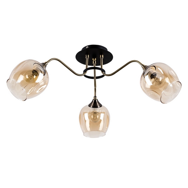 

Потолочная люстра Arte Lamp Monica A3831PL-3AB, Янтарный, Monica A3831PL-3AB