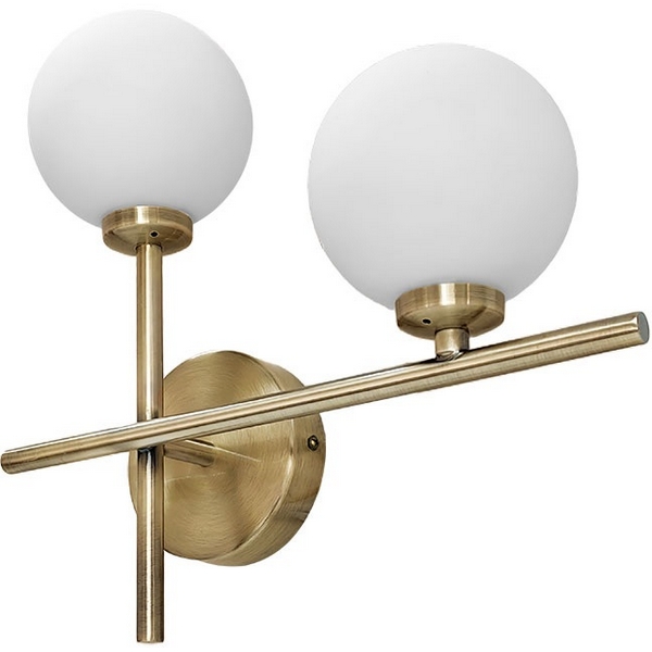 

Бра Arte Lamp Bolla-Piccolo A3989AP-2AB (плафоны шарики), Белый, Bolla-piccolo A3989AP-2AB