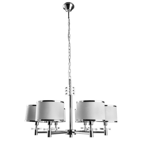 

Подвесная люстра Arte Lamp Furore A3990LM-6CC, Белый, Furore A3990LM-6CC