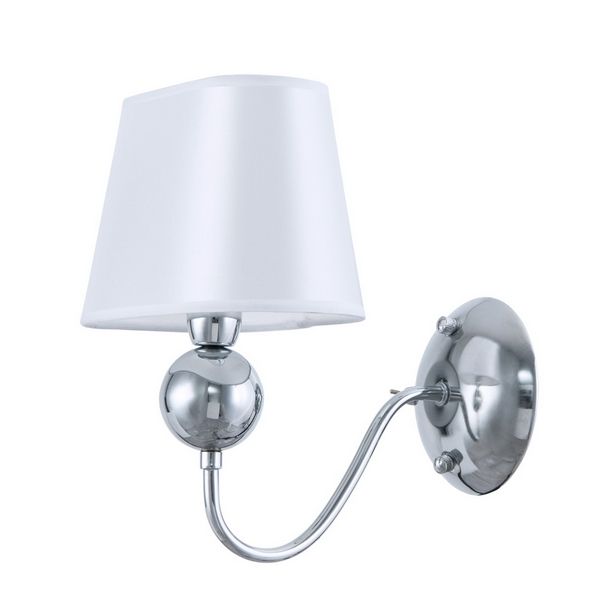 

Бра с выключателем Arte Lamp Turandot A4012AP-1CC, Белый, Turandot A4012AP-1CC