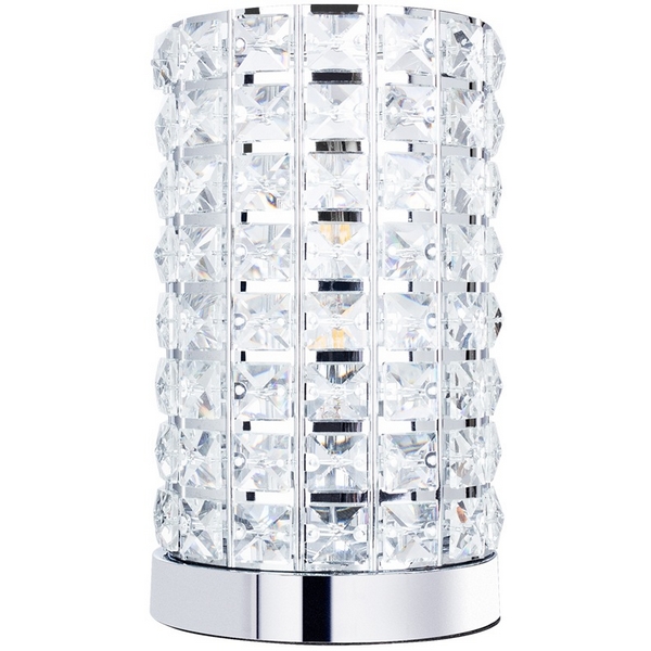 

Интерьерная настольная лампа с выключателем Arte Lamp Louis A4017LT-1CC, Прозрачный, Louis A4017LT-1CC