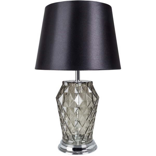 

Интерьерная настольная лампа с выключателем Arte Lamp Murano A4029LT-1CC, Черный, Murano A4029LT-1CC