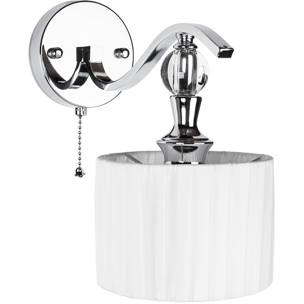 

Бра с выключателем Arte Lamp Ibiza A4038AP-1CC, Белый, Ibiza A4038AP-1CC