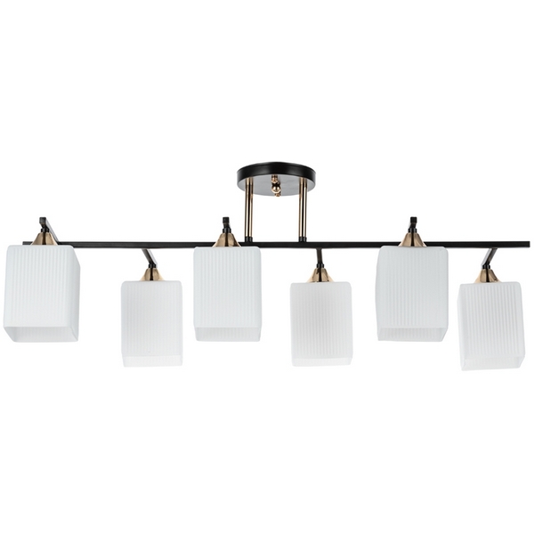 

Потолочная люстра Arte Lamp Merope A4071PL-6BK, Черно-белый, Merope A4071PL-6BK