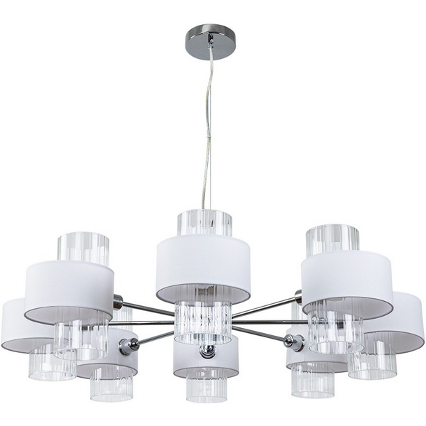 

Подвесная люстра Arte Lamp Fantasia A4076LM-8CC, Белый, Fantasia A4076LM-8CC