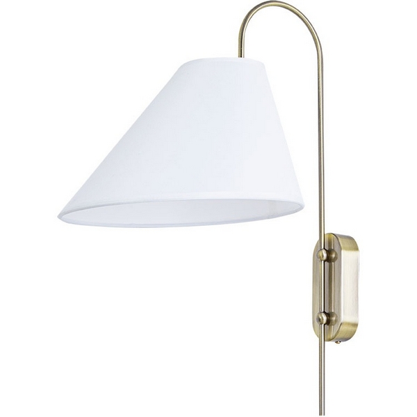 

Бра Arte Lamp Rondo A4086AP-1AB, Белый, Rondo A4086AP-1AB