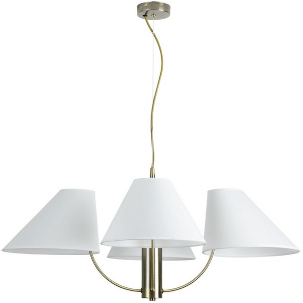 

Подвесные люстры Arte Lamp Rondo A4086LM-4AB, Белый, Rondo A4086LM-4AB