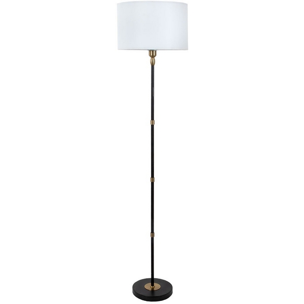 

Торшер Arte Lamp Jamie A4090PN-1BK, Белый, Jamie A4090PN-1BK
