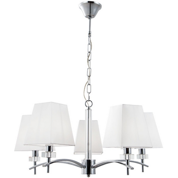 

Подвесная люстра Arte Lamp Kensington A4098LM-5CC, Белый, Kensington A4098LM-5CC