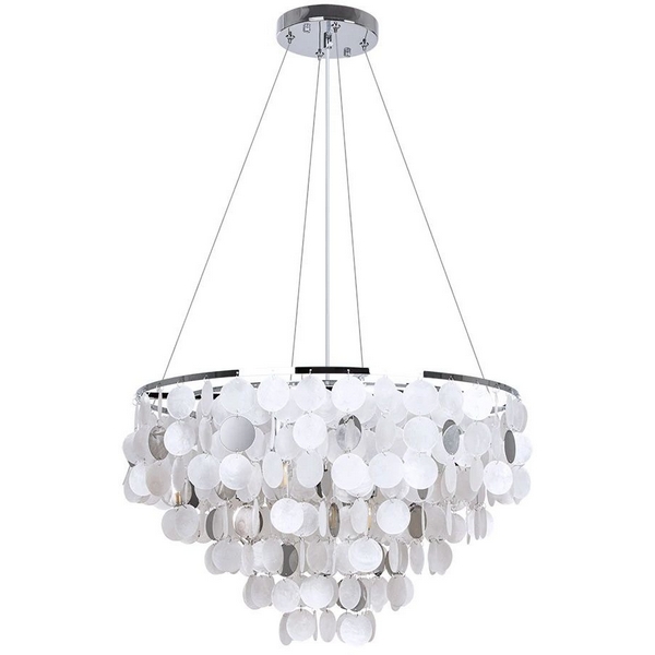 

Подвесная люстра Arte Lamp Pipirima A4100LM-8CC, Белый, Pipirima A4100LM-8CC
