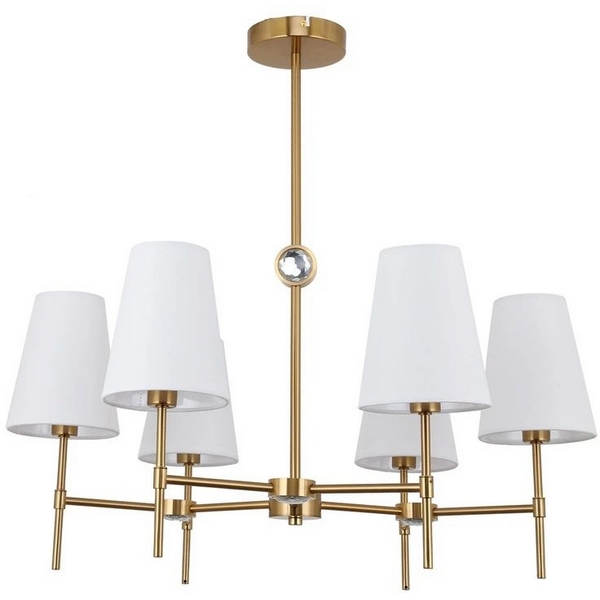 Изображение товара Потолочная люстра на штанге Arte Lamp Daniella A4104LM-6PB