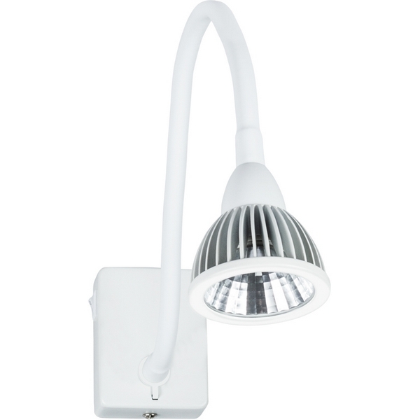 

Бра с выключателем светодиодное Arte Lamp Cercare A4107AP-1WH, Белый, Cercare A4107AP-1WH