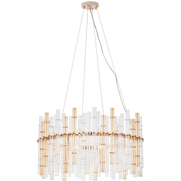 

Подвесная люстра Arte Lamp Crystalla A4111LM-16GO, Прозрачный, Crystalla A4111LM-16GO