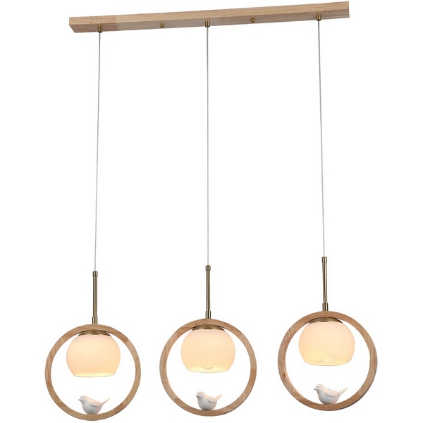 

Подвесной светильник птички Arte Lamp A4182SP-3BR, Белый, Caprice A4182SP-3BR