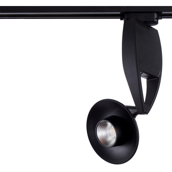 

Трековый светильник однофазный 220V светодиодный Lights Arte Lamp Nota A4235PL-1BK, Черный, Nota A4235PL-1BK