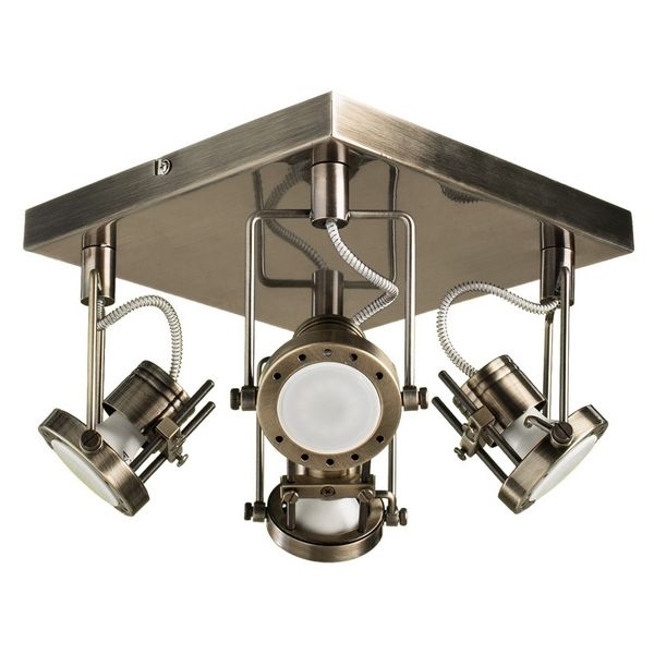 

Спот Arte Lamp Costruttore A4300PL-4AB, Бронза, Costruttore A4300PL-4AB
