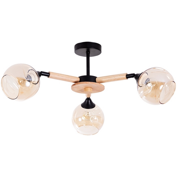 

Потолочная люстра на штанге Arte Lamp Branson A4370PL-3BR, Янтарный, Branson A4370PL-3BR