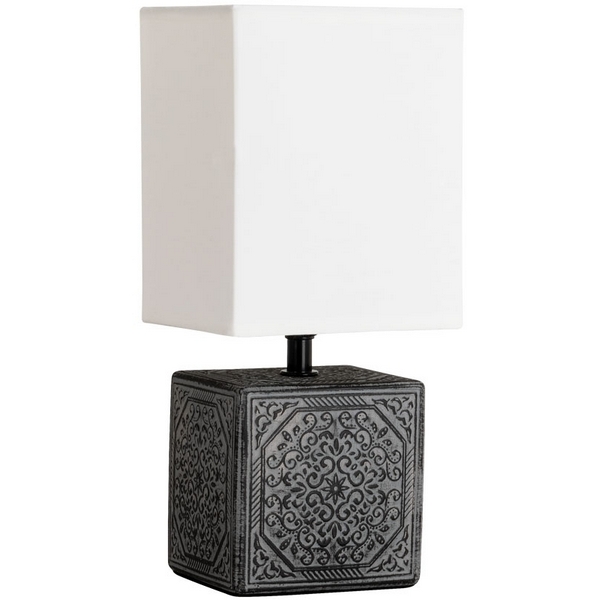 

Интерьерная настольная лампа Arte Lamp Fiori A4429LT-1BA, Черно-белый, Fiori A4429LT-1BA