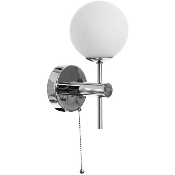 Изображение товара Бра IP44 с выключателем влагозащищенное Arte Lamp Aqua-bolla A4444AP-1CC в форме шара