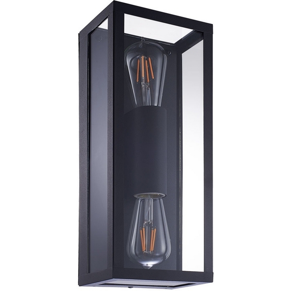 

Настенный светильник уличный IP44 Arte Lamp Belfast A4569AL-2BK, Черный, Belfast A4569AL-2BK