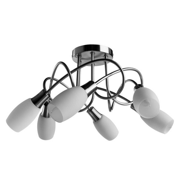 

Потолочная люстра Arte Lamp Volare A4591PL-6SS, Белый, Volare A4591PL-6SS