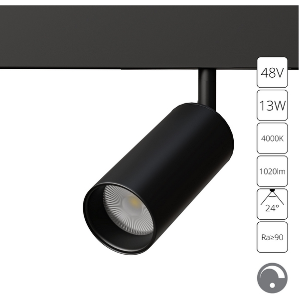 

Трековый светильник светодиодный магнитный 48V Arte Lamp Linea A4681PL-1BK, Черный, Linea A4681PL-1BK