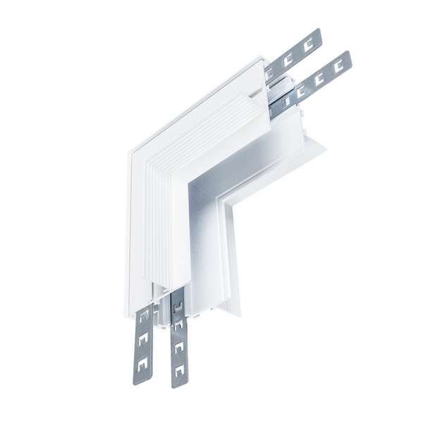 Коннектор угловой внутренний для встраиваемого магнитного шинопровода Artelamp Linea-accessories A480933