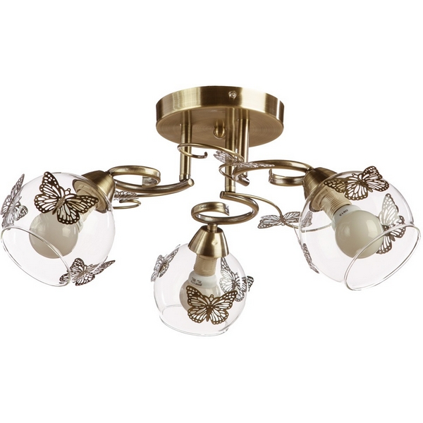 

Потолочная люстра Arte Lamp Alessandra A5004PL-3AB, Бронза, Alessandra A5004PL-3AB