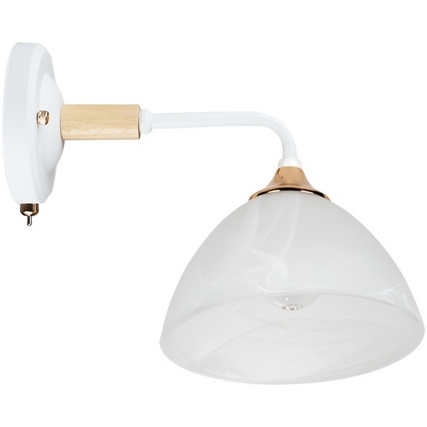 

Бра Arte Lamp Matthew A5032AP-1BR, Белый, Matthew A5032AP-1BR
